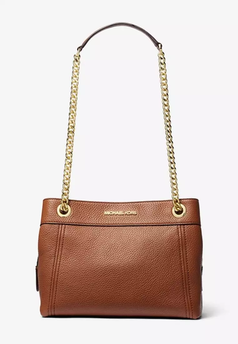 Jual MICHAEL KORS Michael Kors Jet Set Medium Pebbled Leather