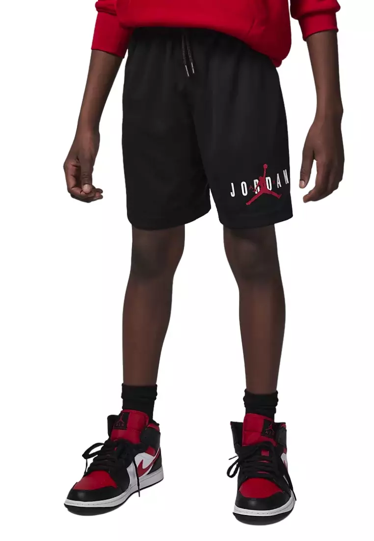 Nike Boys' Jordan Essentials Graphic Mesh Shorts