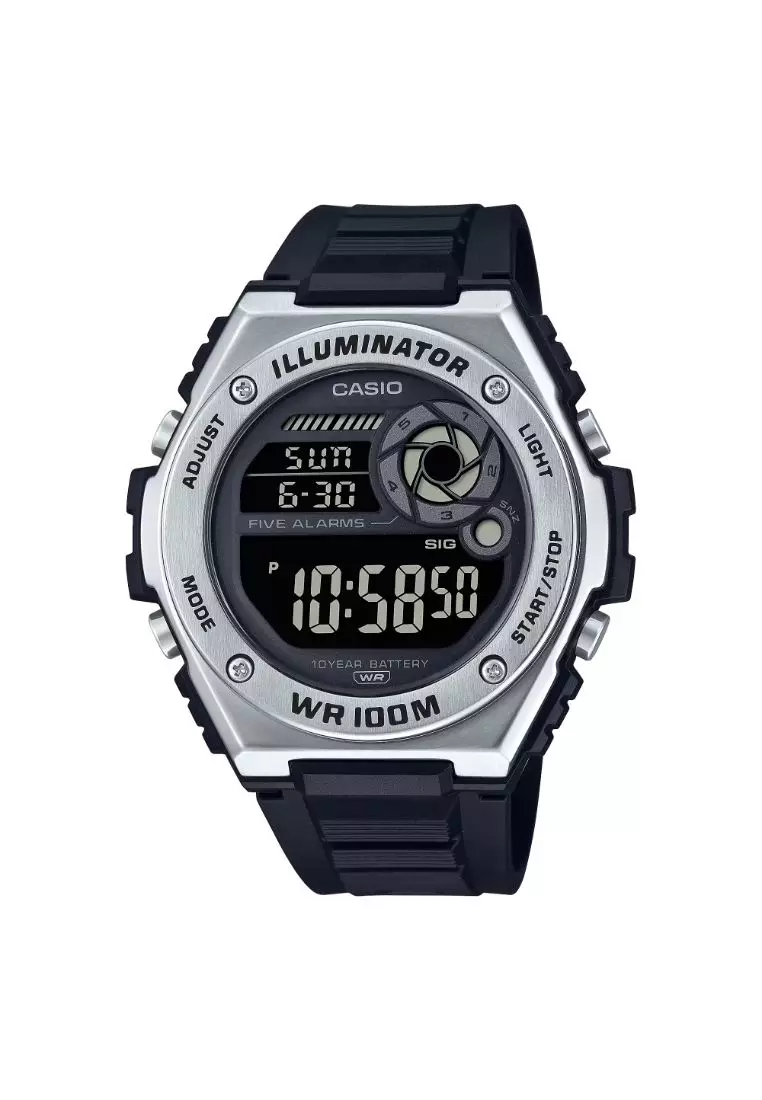 Casio led hotsell light with afterglow