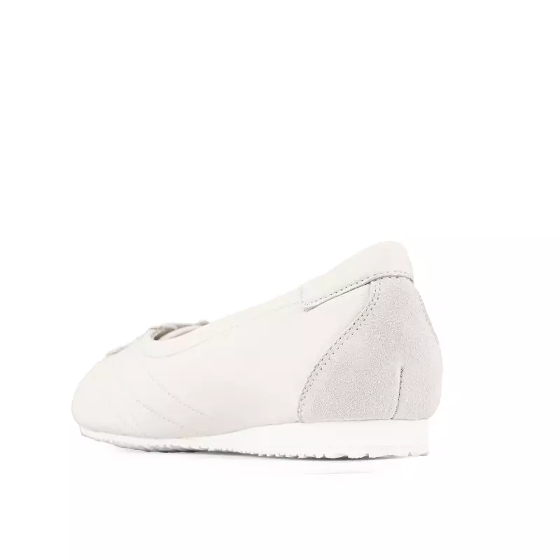 Sepatu Ballet Flats Wanita Gino Mariani Fabiola White