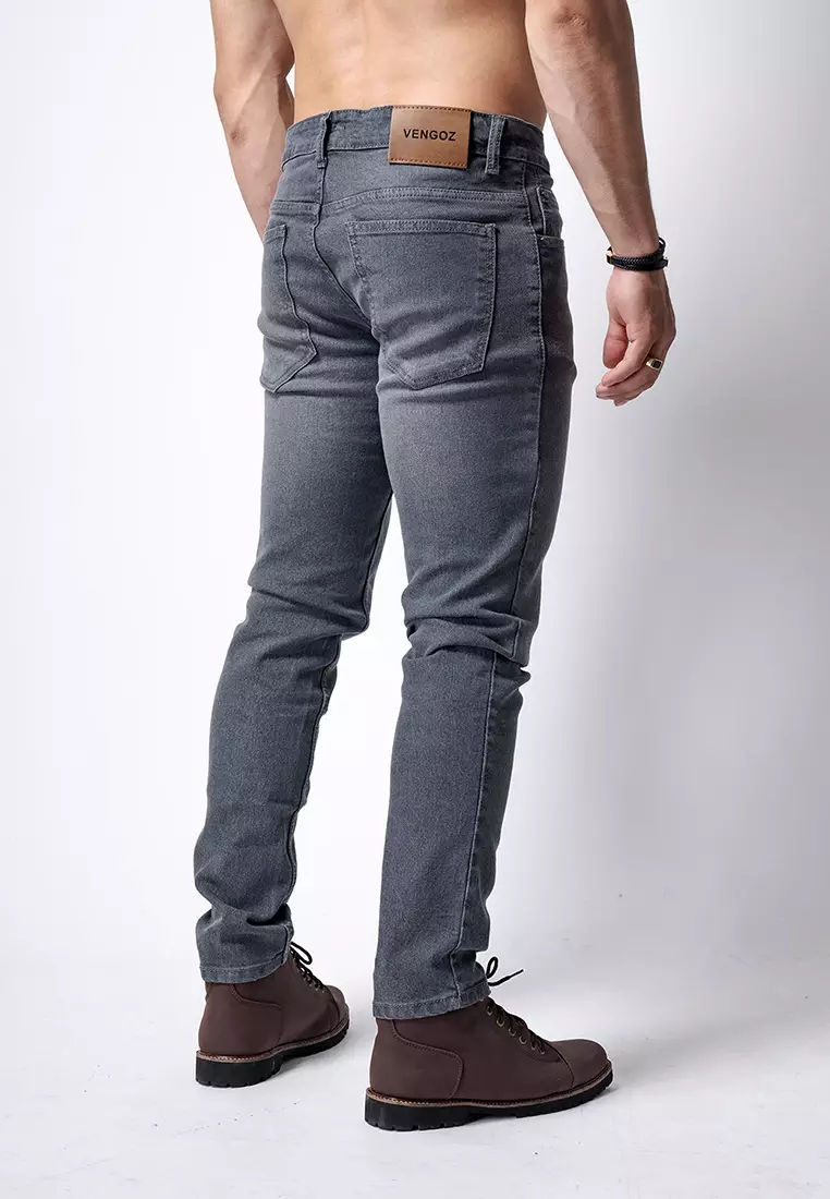 Slim Fit Jeans Stone Grey