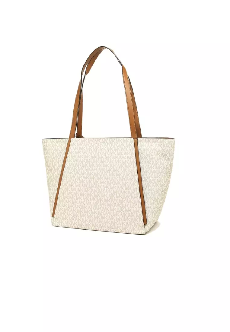 Michael michael kors whitney large leather deals tote bag