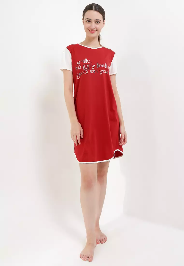 Daster Dress Pijama Baju Tidur Sleepwear