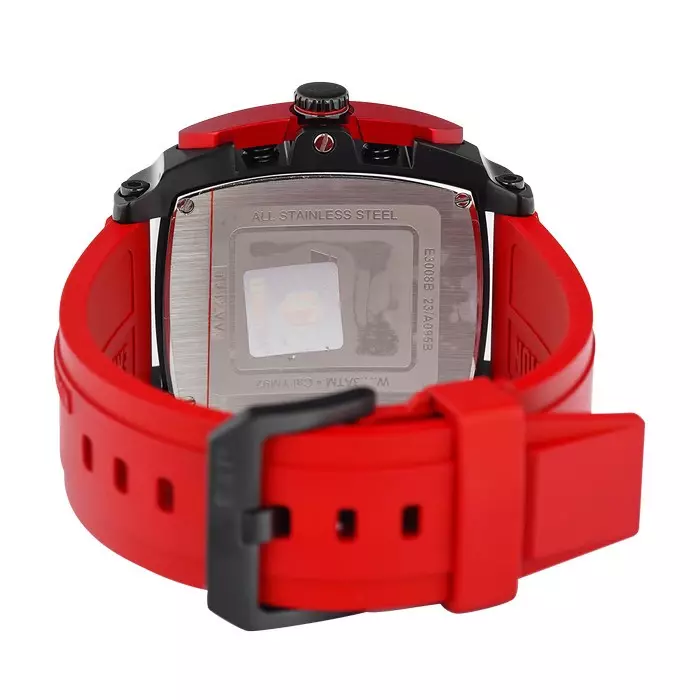 Expedition 3008 Hitam Karet Merah Cowok