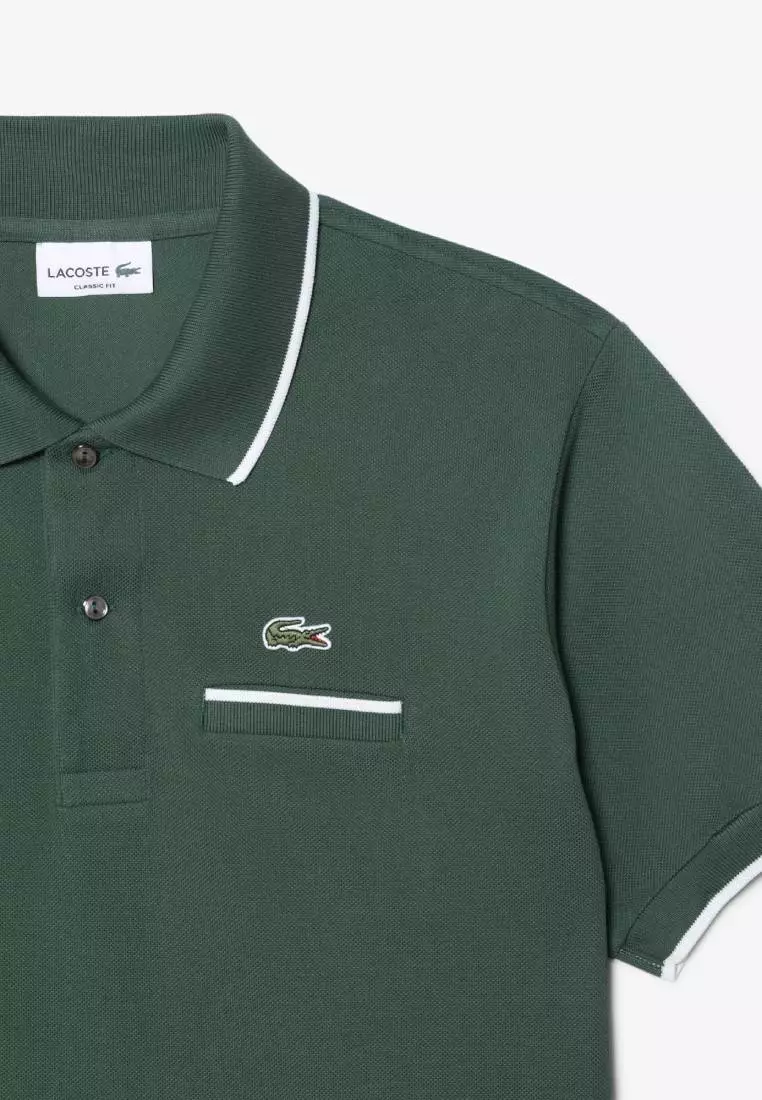 Classic Fit Pocket Accent L.12.12 Polo Shirt