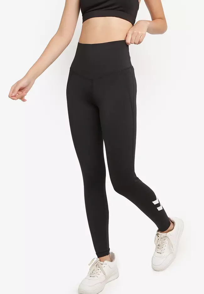 hummel TE MIKE SEAMLESS TIGHTS - BLACK