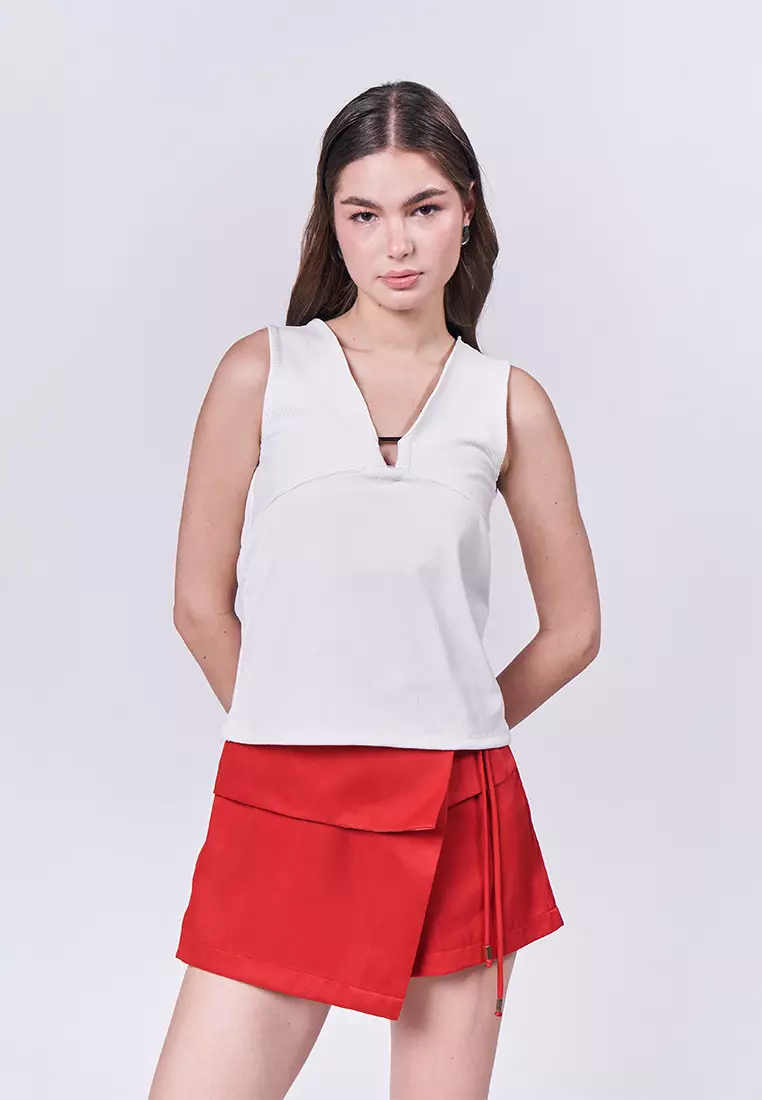 Almare Antler Sleeveless Top