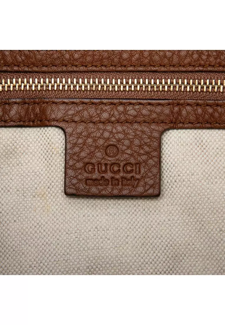 Pre-Loved Gucci Large Gg Canvas Bella Tote