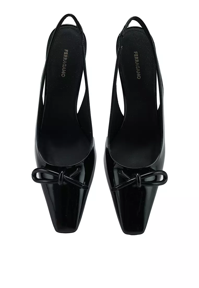 Buy Salvatore Ferragamo Arlene Slingback Pumps (ik) 2025