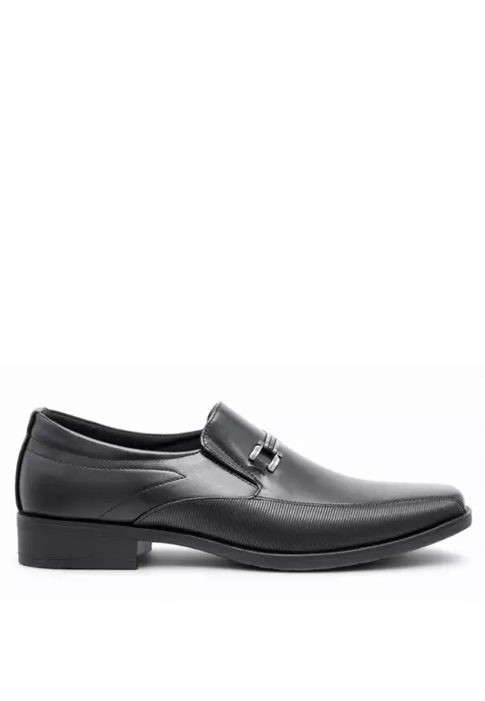 Men Slip On Faux Leather Business Formal - 250211257