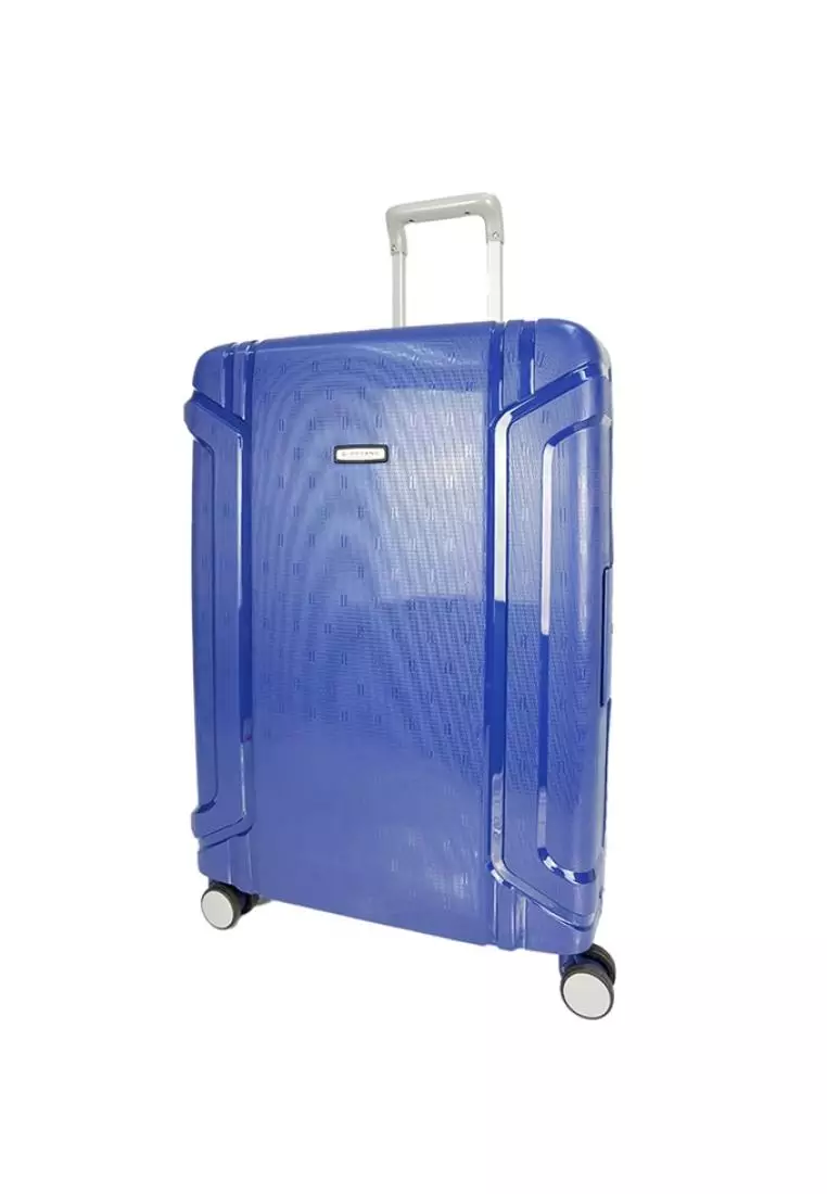 Giordano 24” Unbreakable PP Hard Case Trolley Travel Luggage With Clip Lock - GA 9240