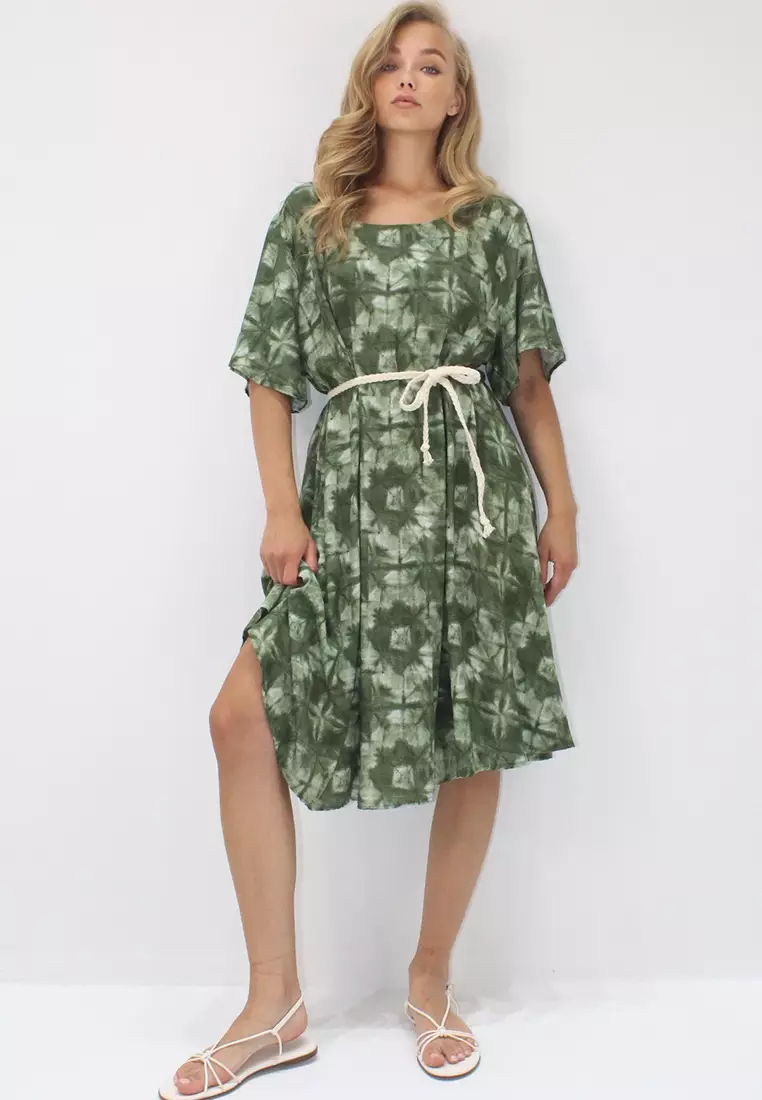 Viscose Midi Dress