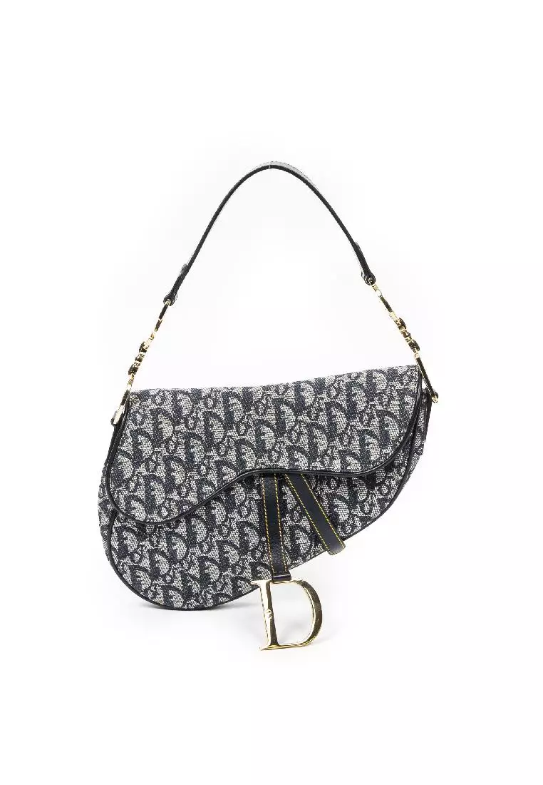 Buy Dior Pre loved Saddle Bag 2023 Online ZALORA Singapore