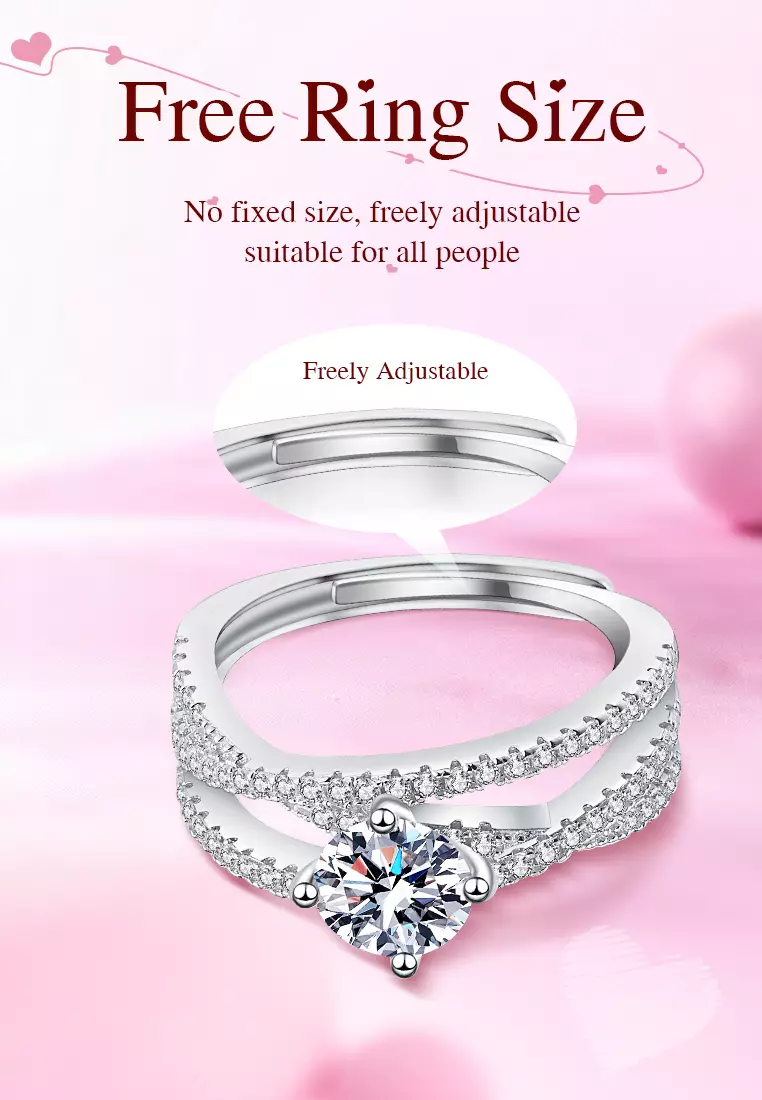 Cincin Wanita Cincin Jewellery Kawin Pasangan Estetik Aksesoris Perhiasan Mewah Elegan Cantik Simpel Berkualitas Tinggi High Quality