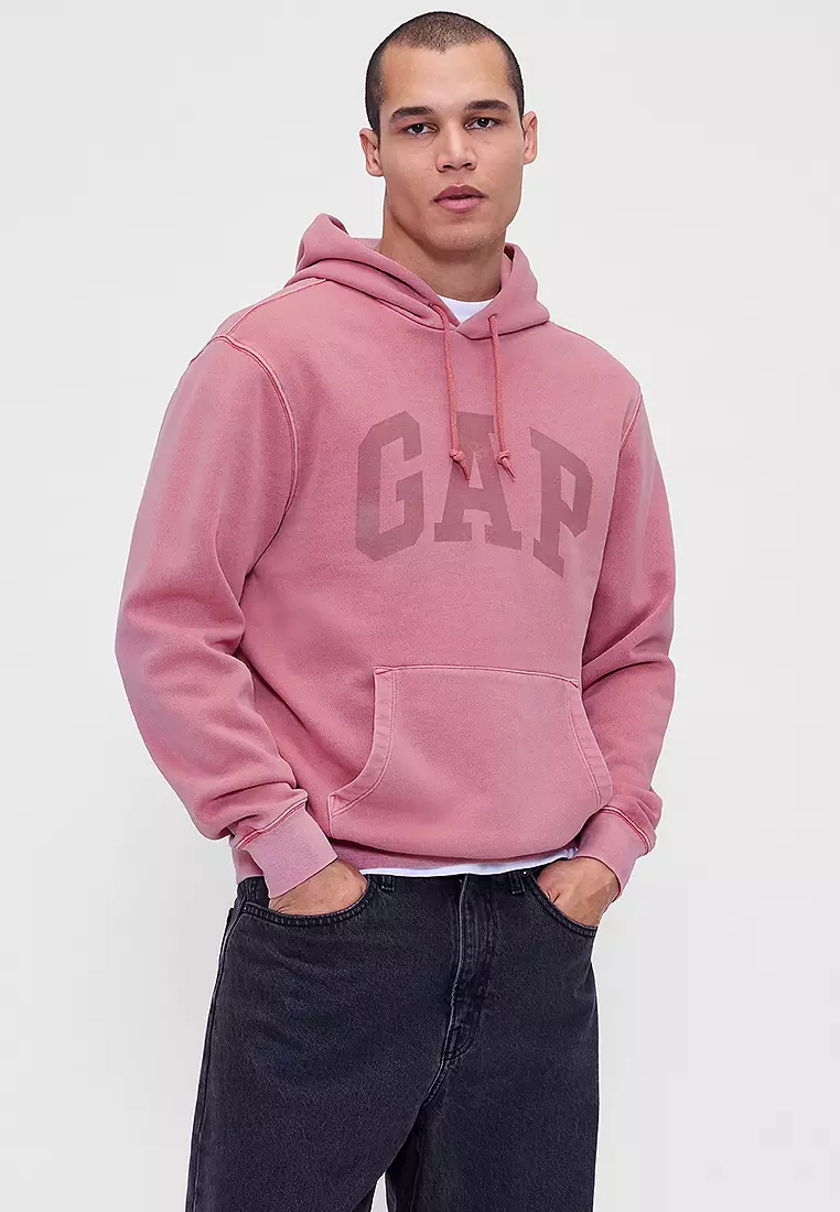 Buy GAP Vintage Soft Arch Logo Hoodie Online ZALORA Malaysia
