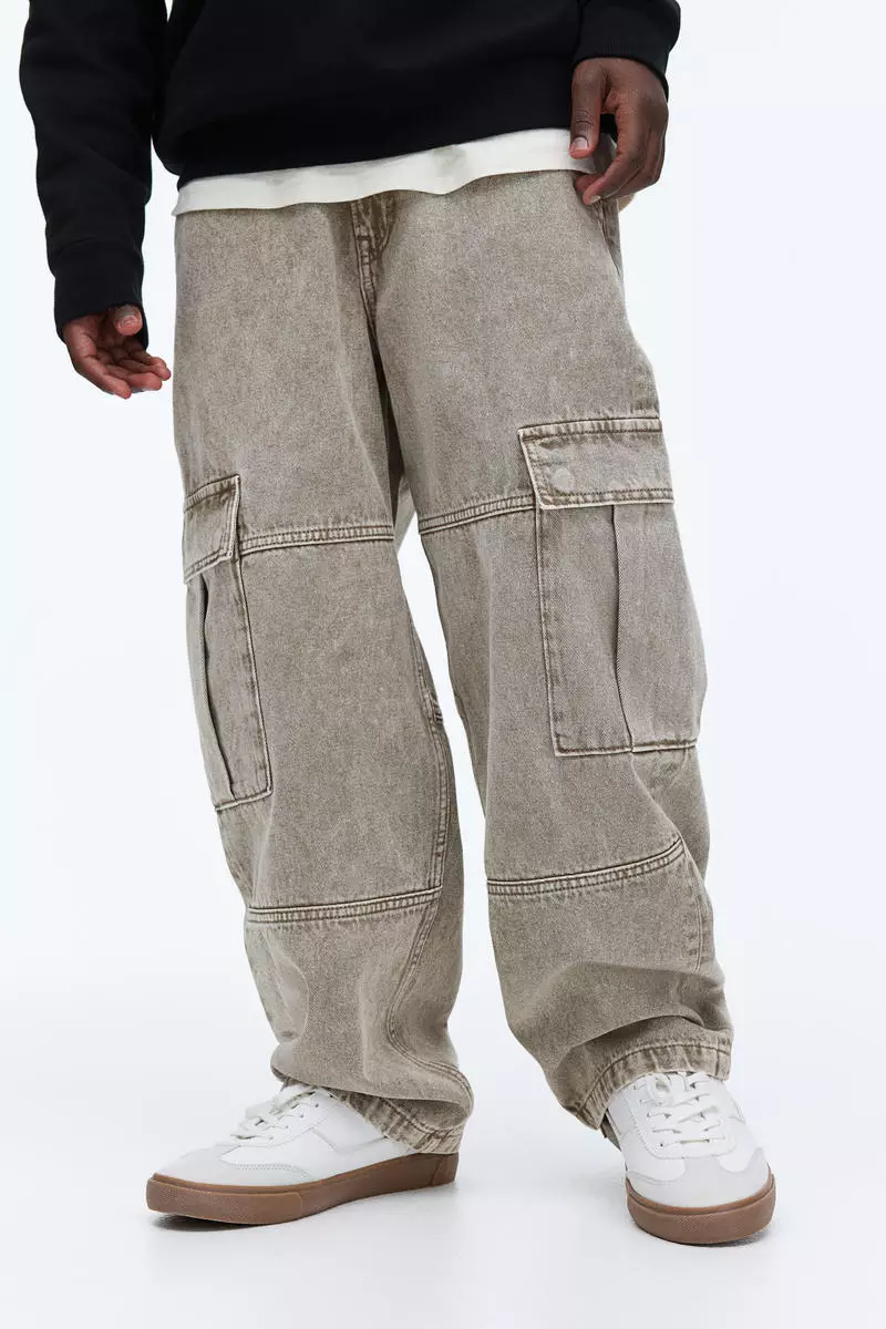 Baggy cargo jeans