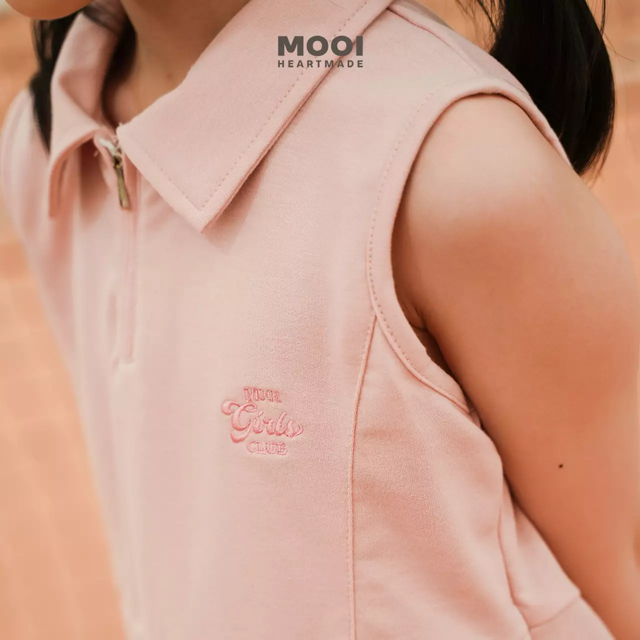 Mooi Dress Anak Perempuan Cherly Dress - Cream