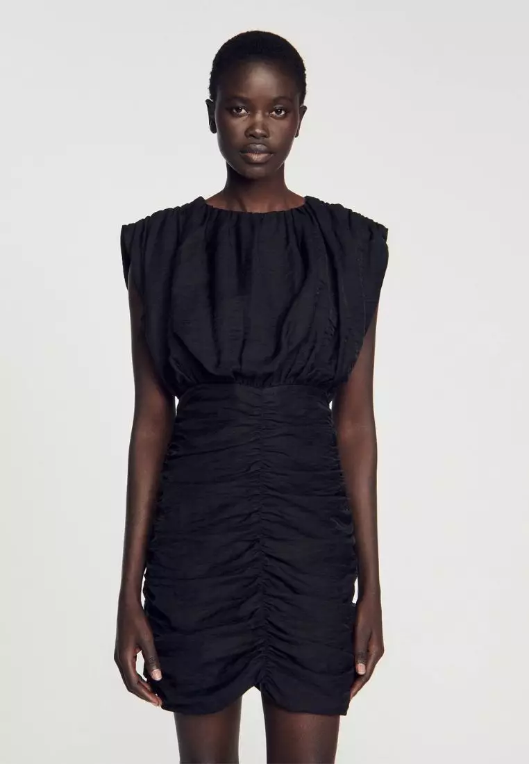 Short 2025 draped dress