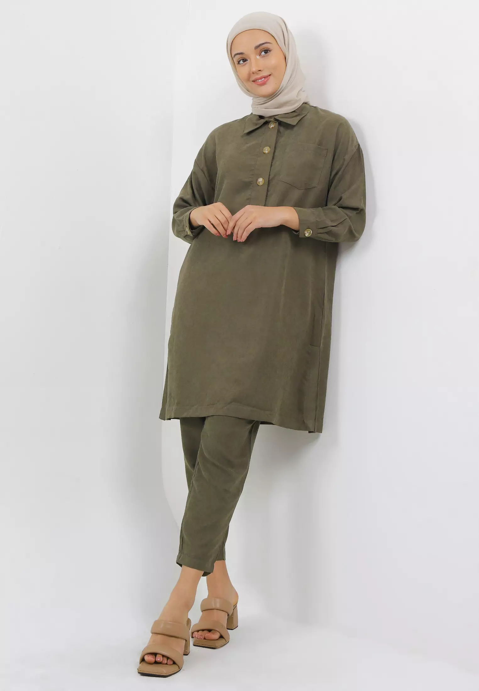 MFMW Rosalia Celana Panjang Olive