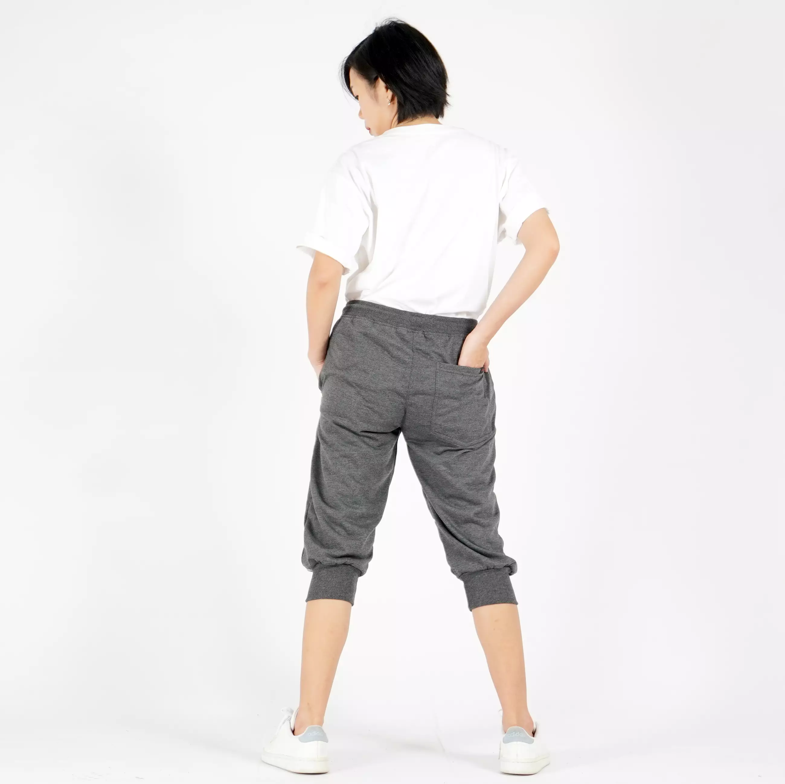 Stevi Jogger Pants Wanita Joger Pants Wanita Celana Jogger Wanita Celana Joger Wanita - ABU TUA