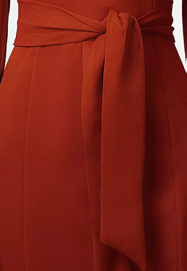 Straight Midi Long Business Regular Dress