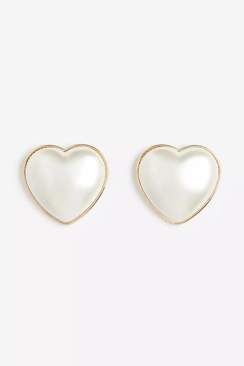 Buy H M Heart shaped earrings 2024 Online ZALORA Singapore