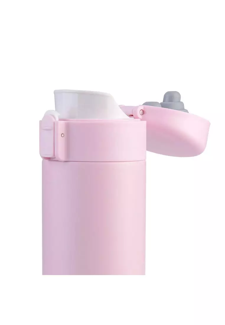 Oasis Stainless Steel Flip-Top With Lock Vacuum Flask 480ML - Pink Lemonade