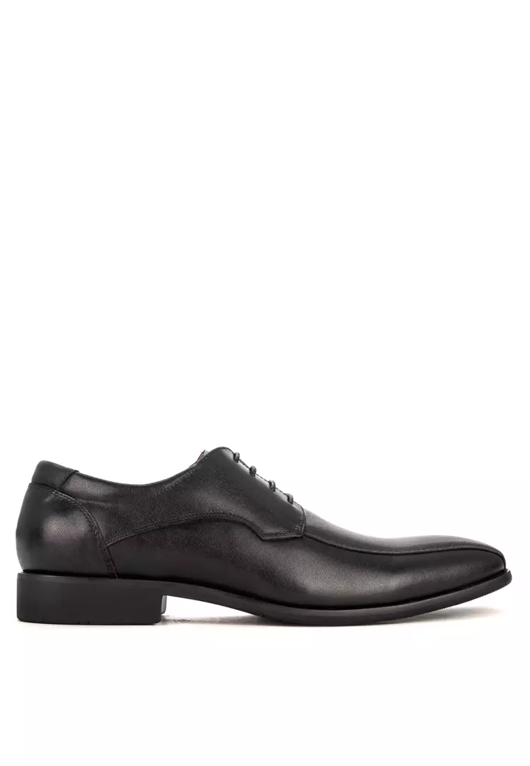 Quantum Black Derby Shoes