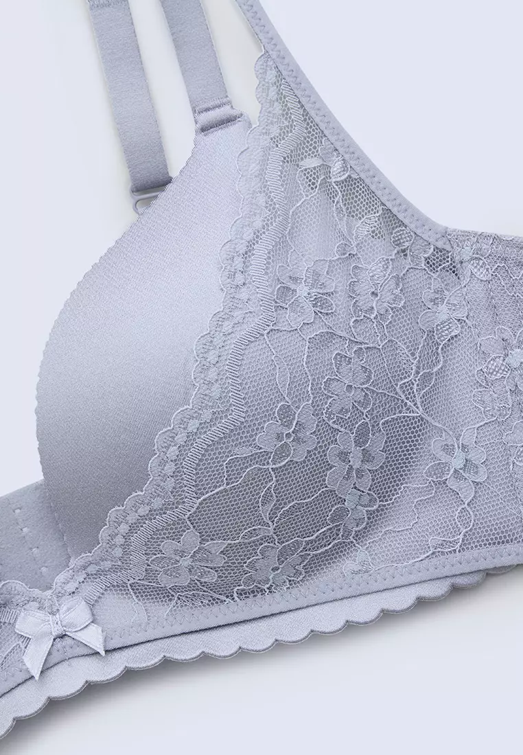 TRINA PUSH-UP WIRELESS LACE BRA FOR WOMAN GIRL BR14606