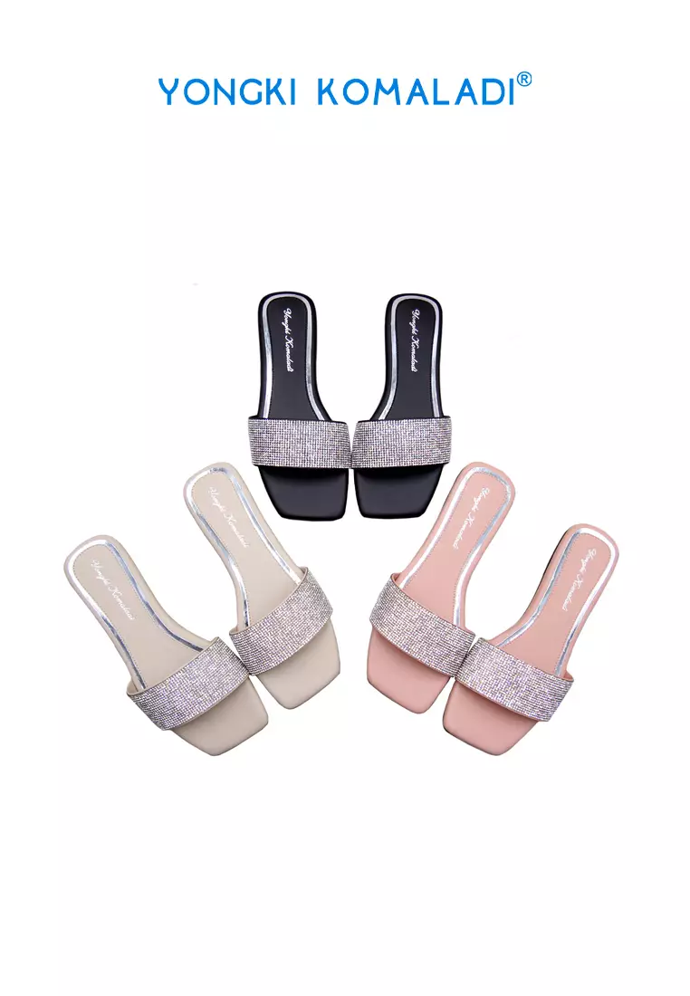 [ ORIGINAL ] YONGKI KOMALADI SANDAL OL-BY42206-24 PEACH