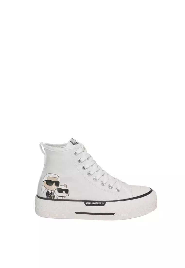 Buy KARL LAGERFELD K/ikonik Nft Kampus Max Iii High-Top Sneakers - Main Image