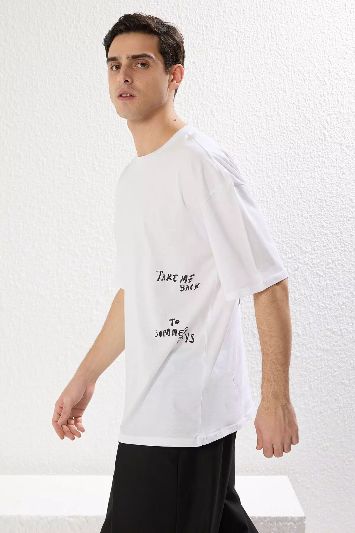 Text Printed T-Shirt