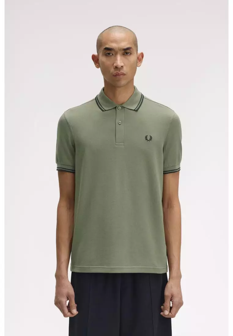 Buy Fred Perry Fred Perry M3600 Twin Tipped Fred Perry Shirt