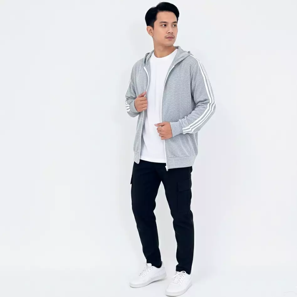 Jaket Pria Sporty Musa - Hoodie Zipper