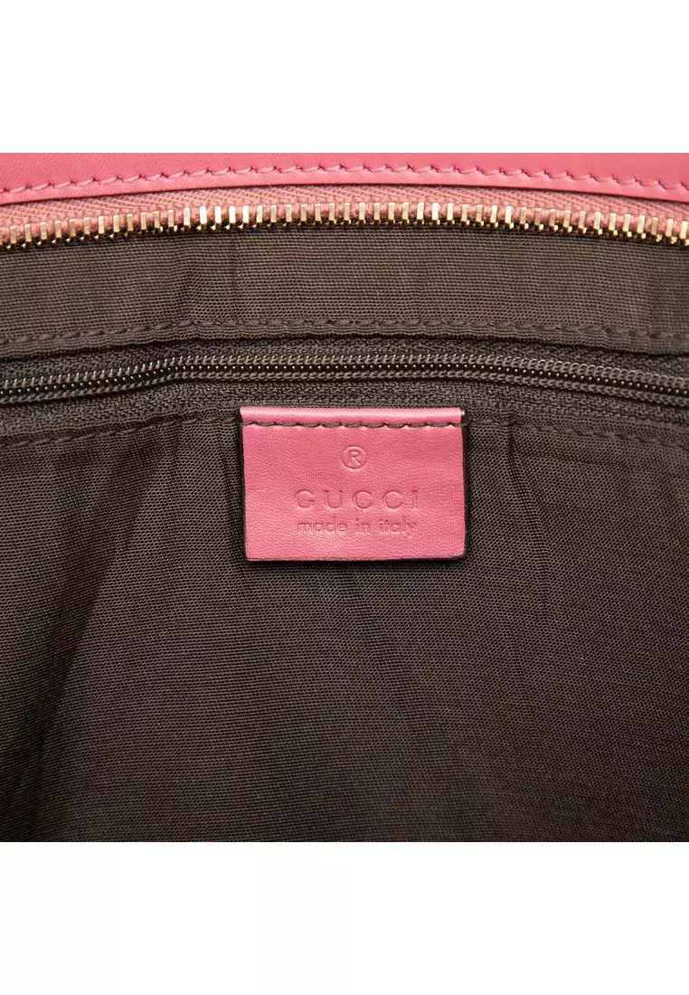 Pre-Loved Gucci Gg Canvas Convertible Joy Tote