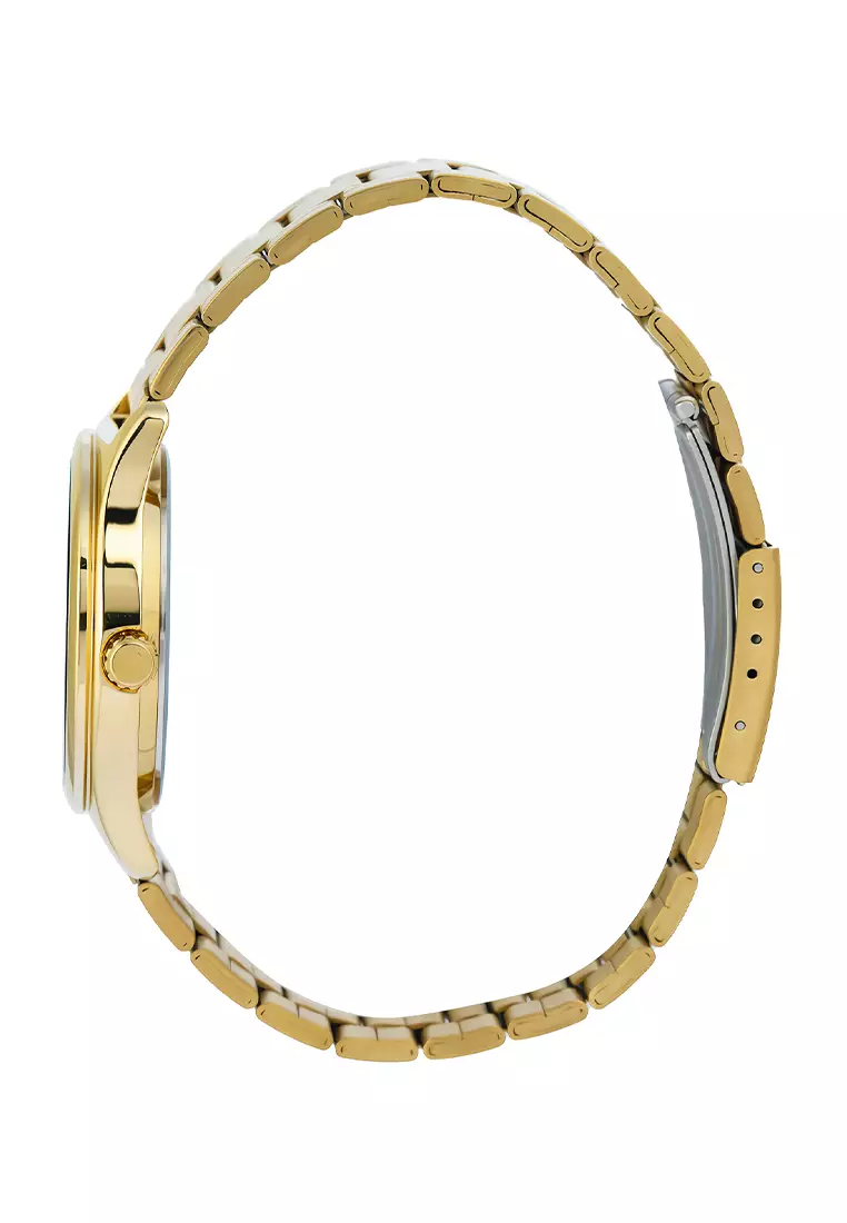 Casio - Jam Tangan Analog Pria - Gold - Stainless Steel - MTP-V006G-1C