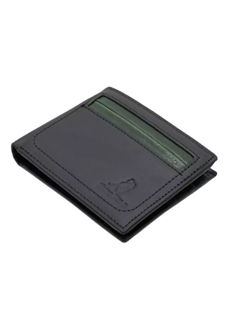 Cow Leather ID Bifold Classic Wallet EWB 40351