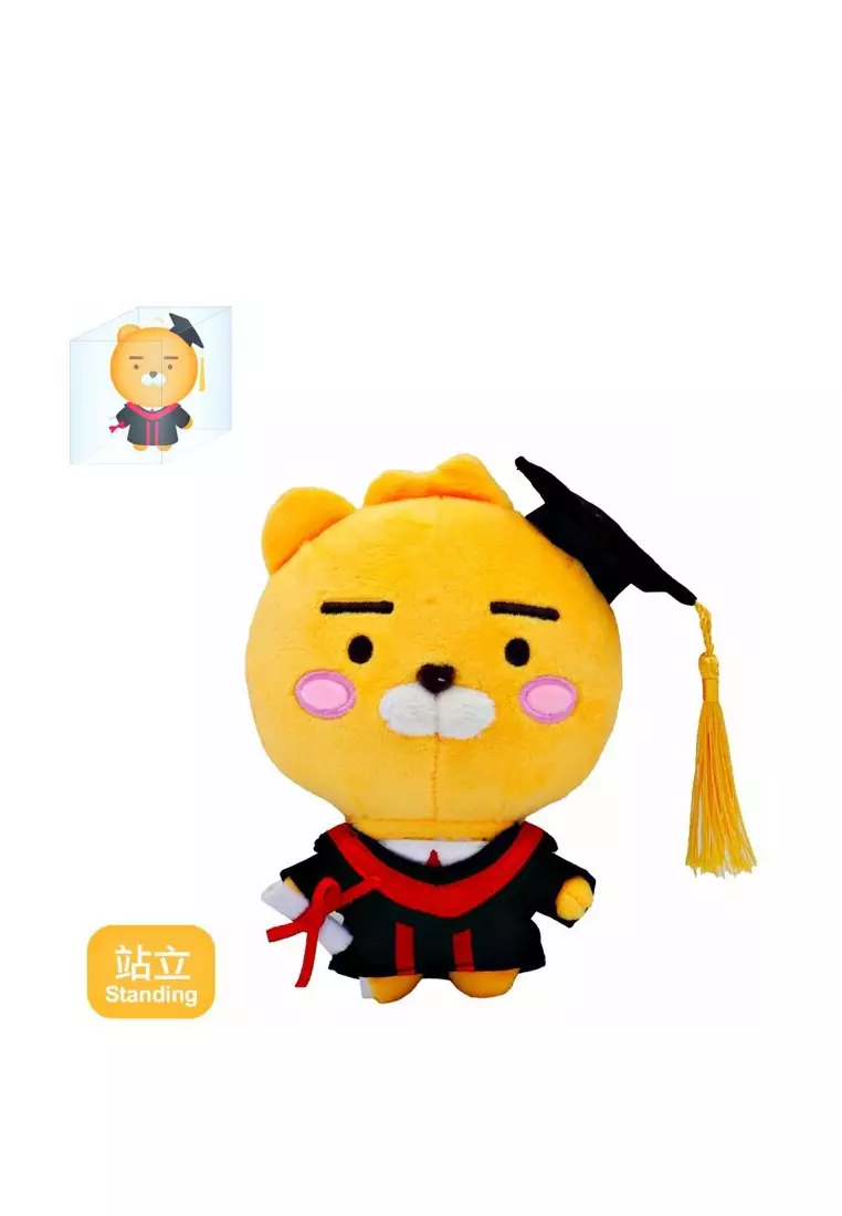 網上選購 Kakao Friends Kakao Friends - 6吋毛絨畢業公仔 攬枕 2025 系列 | ZALORA香港