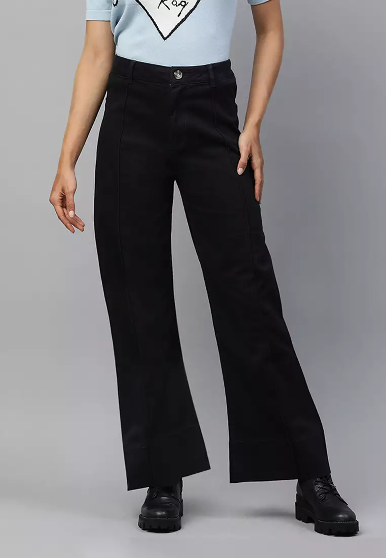 Womens pants black clearance