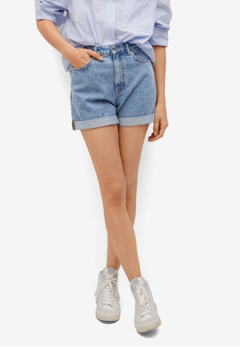 Mango shorts online clearance