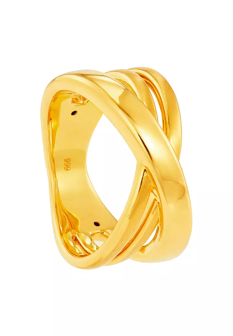 HABIB 999/24K Yellow Gold Ring LTR100624