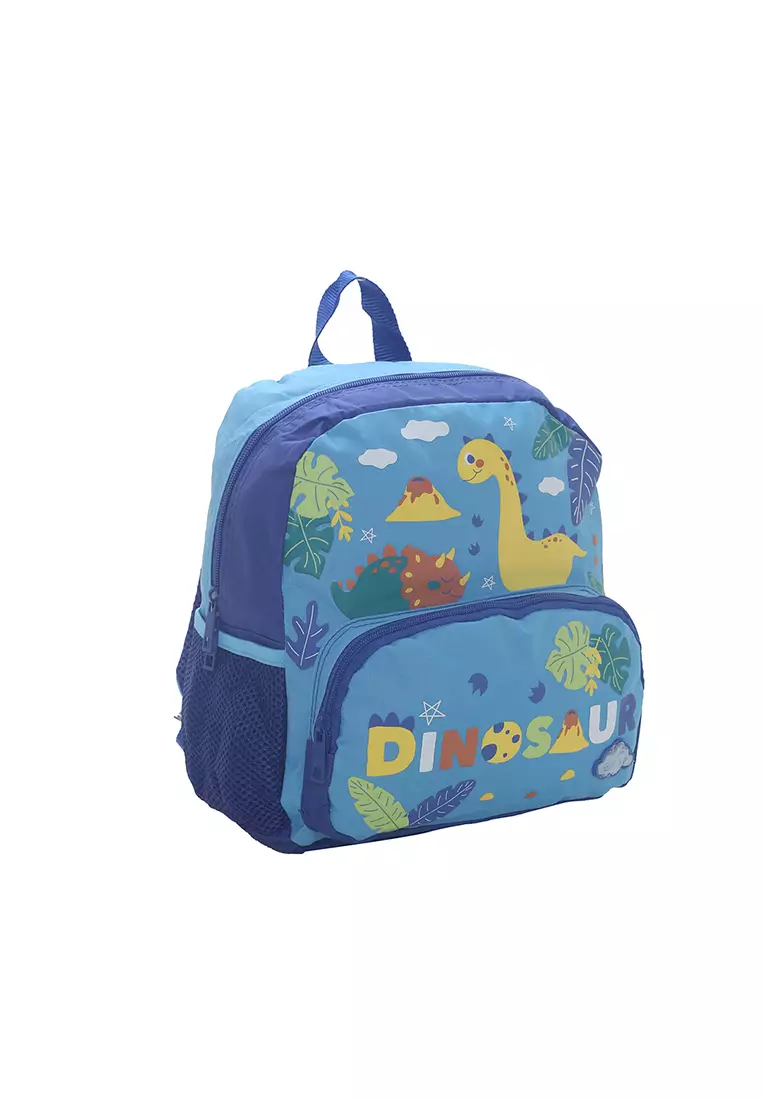Tas Ransel Anak Dinosaurus Kecil Biru 30x25 cm