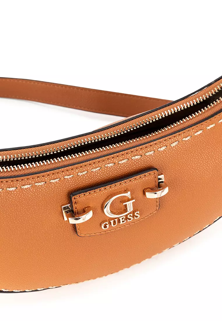 Buy Guess Nastra Top Zip Shoulder Bag 2025 Online | ZALORA