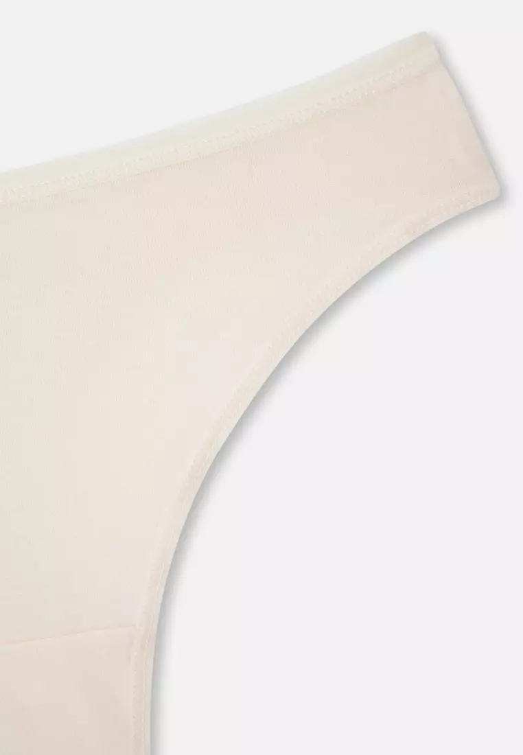 Pack of 2 Ecru Thong, Underwear for Women