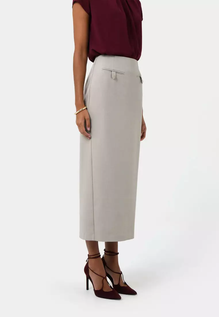 Milla Column Midi Skirt
