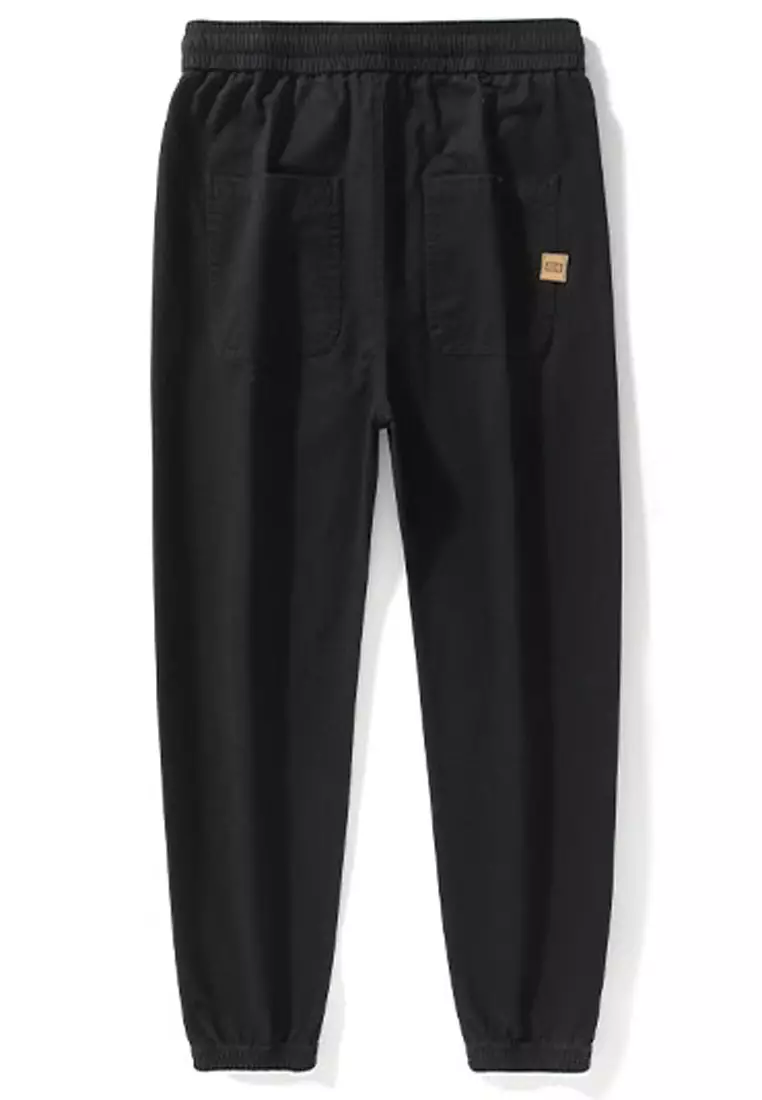 Drawstring Slim Jogger Pants