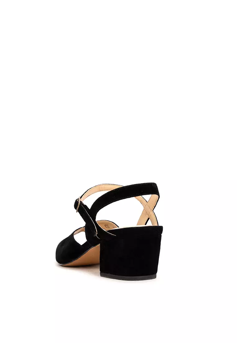 Block Heels Ankle Strap Sandals