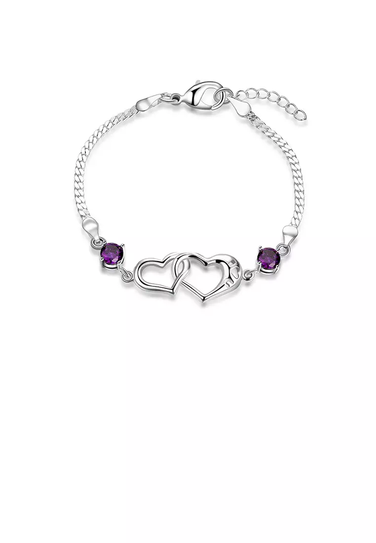 Purple heart new arrivals bracelet