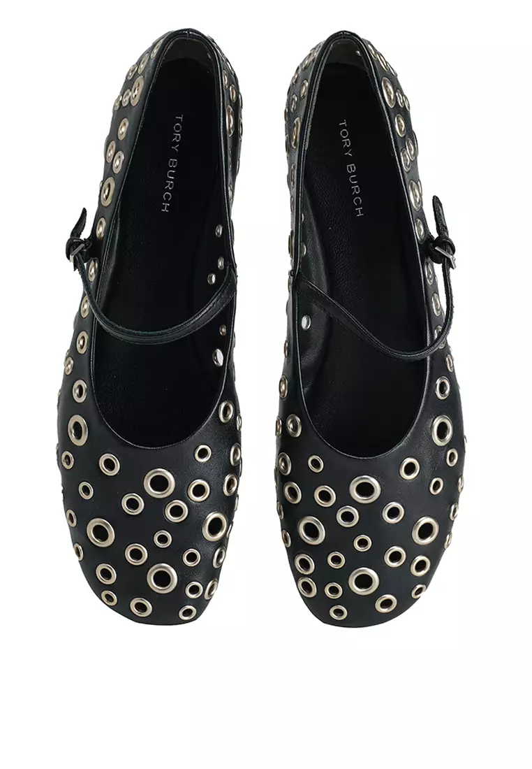 Eyelet Mary Jane Ballet Flats (nt)