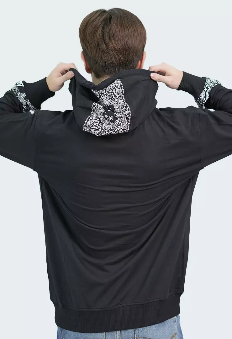 LGS Street - Hoodie - Gambar Sablon - Hitam - SH.10.H034.003.C